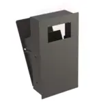 Kosz na odpady wnękowy obsługiwany z zaplecza otwór 400x780mm