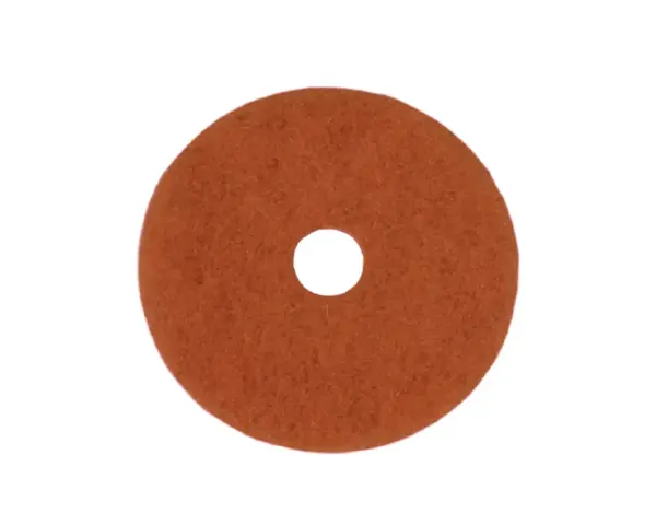 PAD MASZYNOWY 19" OPTIMUM, BRĄZOWY Pad polerski 35 cm z włókniny poliestrowej, brązowy
