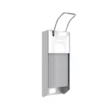 Merida D9 – metalowy dozownik łokciowy 500 ml; mechanizm ze stali kwasoodpornej, regulacja dozy, przezroczysty zbiornik.