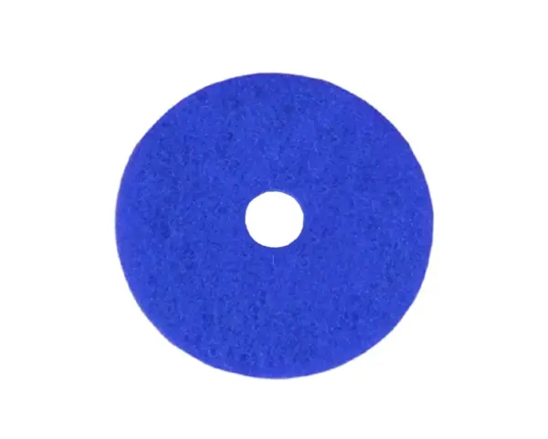 PAD MASZYNOWY 19" OPTIMUM, NIEBIESKI Pad polerski 47,5 cm z włókniny poliestrowej do usuwania zanieczyszczeń