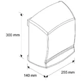 Automatyczna suszarka do rąk Merida Optima 1640W stal polerowana