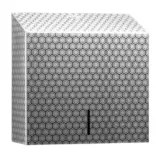 Pojemnik na ręczniki składane Merida Inox Design Maxi Honeycomb ze stali nierdzewnej