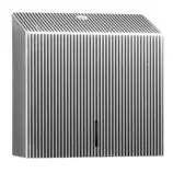 Pojemnik na ręczniki składane Merida Inox Design Maxi Pinstripe ze stali nierdzewnej
