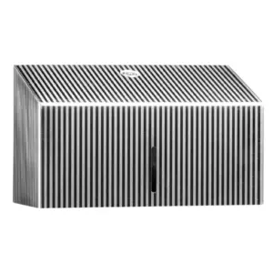 Pojemnik na ręczniki papierowe Merida Inox Design Mini Pinstripe ze stali nierdzewnej