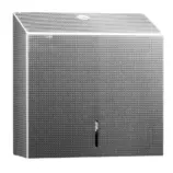 Pojemnik na ręczniki składane Merida Inox Design Maxi Texture ze stali nierdzewnej