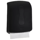 Pojemnik na ręczniki Merida Silky Black z okienkiem kontrolnym