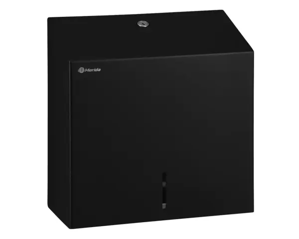 Pojemnik na ręczniki składane MERIDA STELLA BLACK LINE MAXI, czarny Pojemnik Merida Stella Black Line Maxi na 500 ręczników składanych