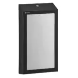 Lustro SuperMirror 33,2x17,5 cm ze stali polerowanej w zestawie