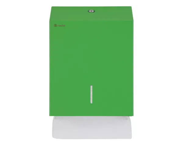 Pojemnik na ręczniki składane MERIDA STELLA SLIM GREEN LINE MAXI, zielony Pojemnik Merida Stella Slim Maxi zielony z niewidocznymi zawiasami
