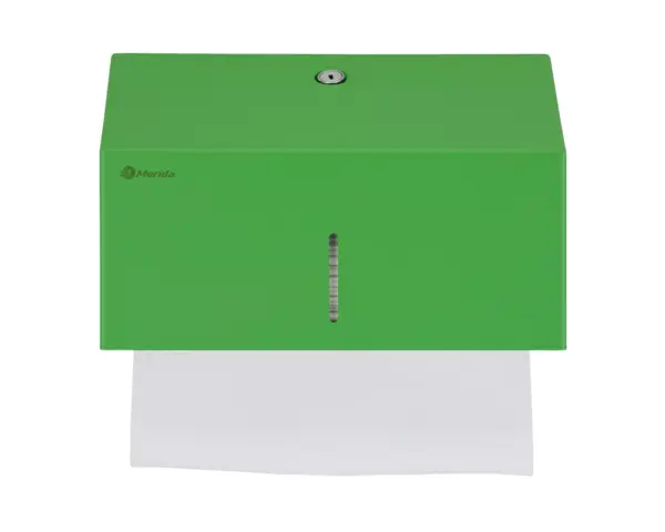 Pojemnik na ręczniki składane MERIDA STELLA GREEN LINE MINI, zielony Pojemnik Merida Stella Green Line Mini na 250 ręczników, zielony, spawane boki