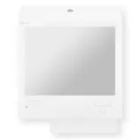 Lustro SuperMirror ze stali nierdzewnej 27,5 x 21,5 cm w zestawie