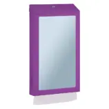 Lustro SuperMirror 33,2x17,5 cm w pojemniku Merida Stella Slim Violet