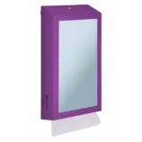 Pojemnik na ręczniki Merida Stella Slim Violet – detail fioletowej powłoki