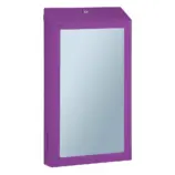 Pojemnik na ręczniki jednorazowe Merida Stella Slim Violet 750 szt. z lustrem