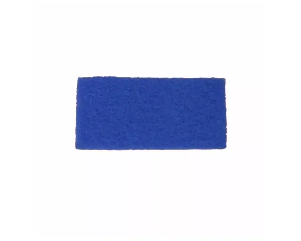 Pad ręczny 25×11,5 cm, OPTIMUM, niebieski Niebieski pad ręczny OPTIMUM 25x11,5 cm do szorowania