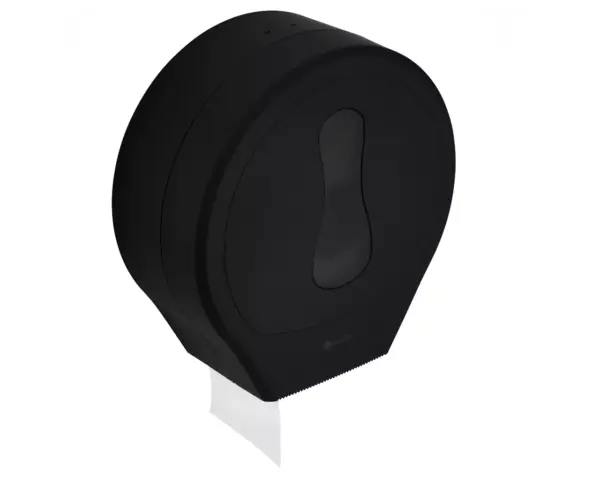 Pojemnik na papier toaletowy MERIDA AMADEUS SILKY BLACK Pojemnik na papier toaletowy SILKY BLACK z okienkiem kontroli ilości papieru