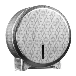 Pojemnik na papier toaletowy Merida Inox Design Mini Honeycomb ze stali nierdzewnej