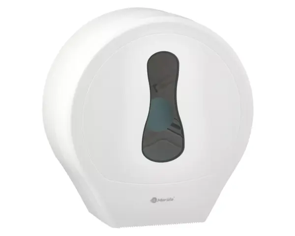 Dozownik papieru toaletowego Merida ONE BEB101, biały ABS