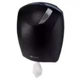 Nowoczesny podajnik papieru toaletowego z tworzywa ABS, czarny