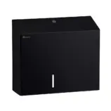 Pojemnik na papier toaletowy Merida Stella Black Line Maxi, widok z przodu