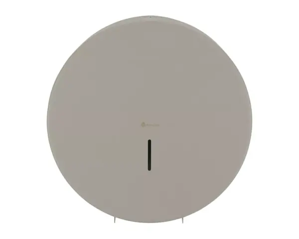 Pojemnik na papier toaletowy MERIDA STELLA STONE GREY LINE MEGA, średnica papieru do 28 cm, szary kamienny Otwarty pojemnik na papier Merida Stella Stone Grey, widok wnętrza