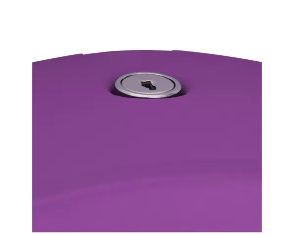 Pojemnik na papier toaletowy MERIDA STELLA VIOLET LINE MEGA, średnica papieru do 28 cm, fioletowy Spawane i szlifowane boki pojemnika MERIDA STELLA VIOLET LINE MEGA