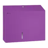 Pojemnik na papier toaletowy MERIDA STELLA VIOLET LINE MAXI widok z przodu