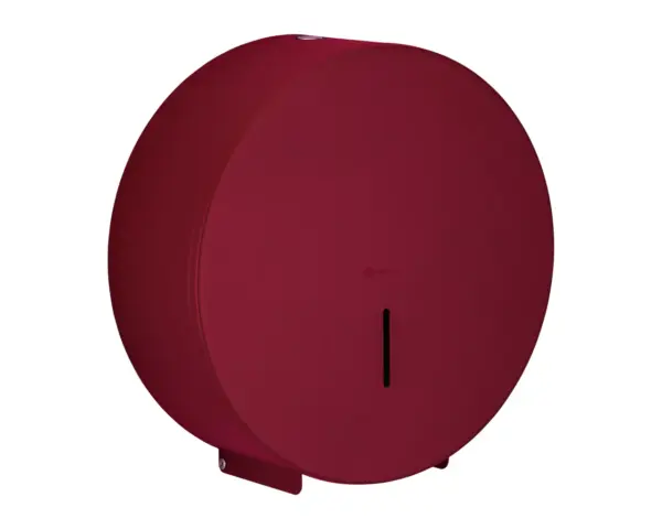 Pojemnik na papier toaletowy MERIDA STELLA RED LINE MAXI, średnica papieru do 23 cm, czerwony Pojemnik Merida Stella Red Line Maxi z okienkiem kontrolnym na papier