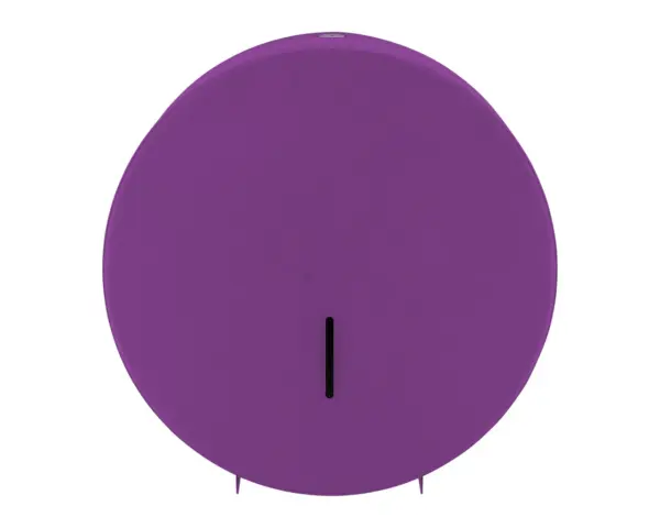 Pojemnik na papier toaletowy MERIDA STELLA VIOLET LINE MAXI, średnica papieru do 23 cm, fioletowy Pojemnik na papier toaletowy Merida Stella Violet Line, okienko kontrolne papieru