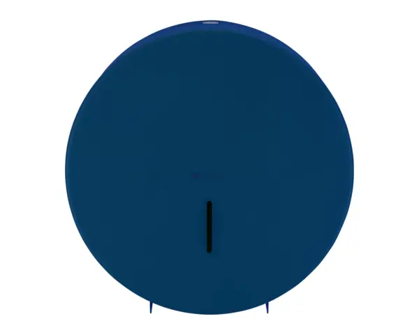 Pojemnik na papier toaletowy MERIDA STELLA BLUE LINE MAXI, średnica papieru do 23 cm, niebieski Pojemnik na papier toaletowy MERIDA STELLA BLUE LINE z okienkiem kontrolnym