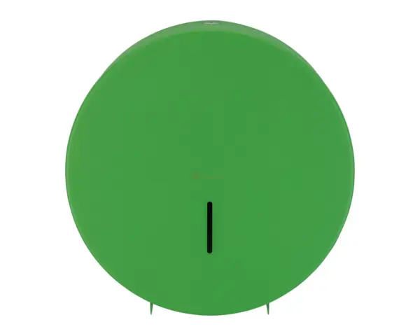 Pojemnik na papier toaletowy MERIDA STELLA GREEN LINE MAXI, średnica papieru do 23 cm, zielony Pojemnik BSZ104 z okienkiem kontrolnym i niewidocznymi zawiasami