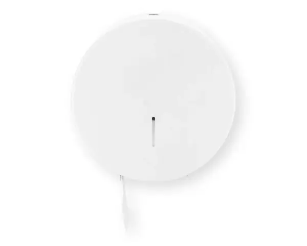 Pojemnik na papier toaletowy MERIDA STELLA WHITE LINE MAXI, średnica papieru do 23 cm, biały Pojemnik Merida Stella Maxi z okienkiem kontrolnym ilości papieru