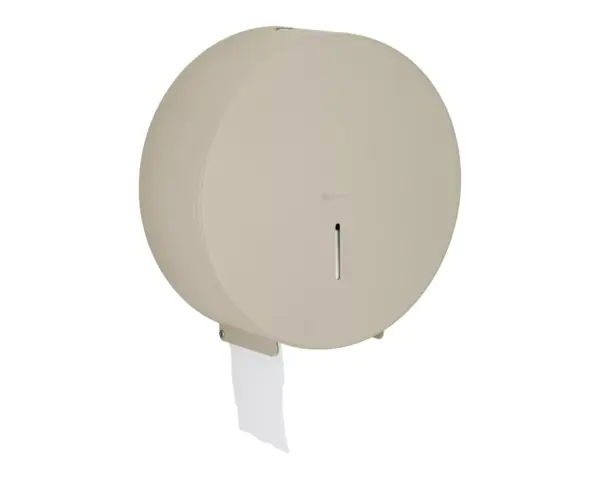Pojemnik na papier toaletowy MERIDA STELLA SILK GREY LINE MEGA, średnica papieru do 28 cm, szary jedwabisty Otwarty pojemnik MEGA na papier toaletowy z niewidocznymi zawiasami