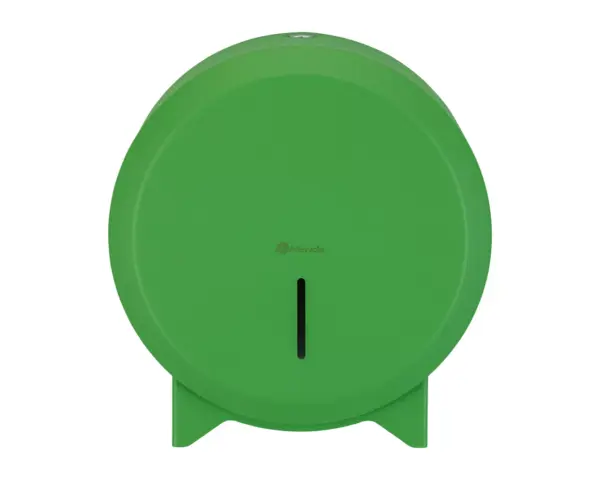 Pojemnik na papier toaletowy MERIDA STELLA GREEN LINE MINI, średnica papieru do 19 cm, zielony Pojemnik na papier toaletowy Merida Stella Green Mini z okienkiem kontrolnym
