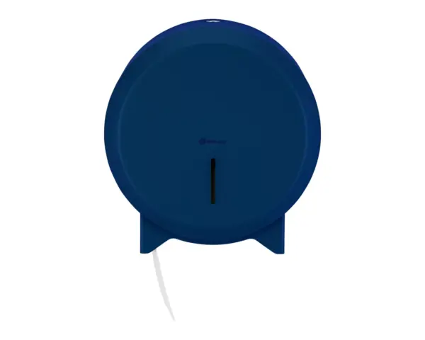 Pojemnik na papier toaletowy MERIDA STELLA BLUE LINE MINI, średnica papieru do 19 cm, niebieski Pojemnik na papier Merida Stella Mini niebieski powłoka strukturalna montaż ścienny