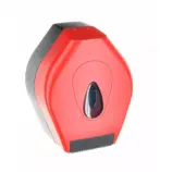 Pojemnik na papier toaletowy Merida Unique Red Line z tworzywa ABS mat