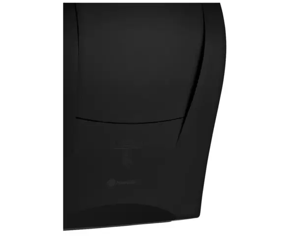 Bezdotykowy automatyczny podajnik ręczników papierowych w roli MERIDA AMADEUS SILKY BLACK Przycisk AUTO FEED do automatycznego nawinięcia papieru w podajniku Merida Amadeus