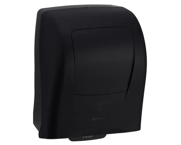 Bezdotykowy automatyczny podajnik ręczników papierowych w roli MERIDA AMADEUS SILKY BLACK Merida Amadeus Silky Black bezdotykowy podajnik ręczników papierowych ABS