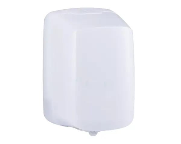 Pojemnik na ręczniki papierowe w roli CENTER PULL biały transparentny