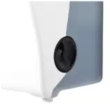 Podajnik MERIDA SOLID CUT MAXI z widocznym mechanizmem tnącym, tworzywo ABS