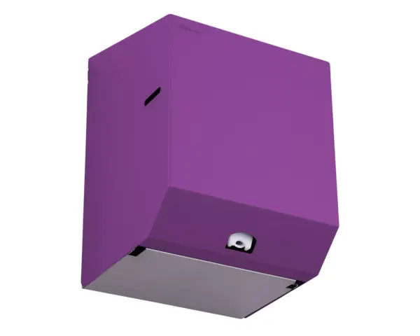 Pojemnik na ręczniki papierowe w rolach MERIDA STELLA VIOLET LINE MAXI, fioletowy Pojemnik Merida Stella Maxi z wkładką dozującą listek po listku