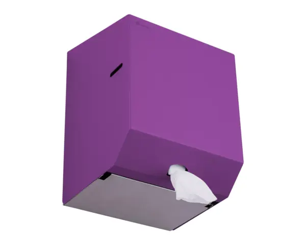 Pojemnik na ręczniki papierowe w rolach MERIDA STELLA VIOLET LINE MAXI, fioletowy Pojemnik Merida Stella Violet Line Maxi na ręcznik o średnicy do 20 cm