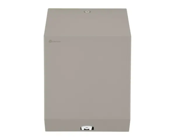 Pojemnik na ręczniki papierowe w rolach MERIDA STELLA STONE GREY LINE MAXI, szary kamienny Pojemnik na ręczniki w rolach Merida Stella Stone Grey Maxi ze stali nierdzewnej