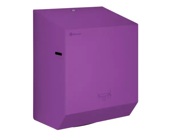 Mechaniczny podajnik ręczników papierowych w rolach MERIDA STELLA VIOLET LINE, fioletowy Mechaniczny podajnik ręczników papierowych w rolach MERIDA STELLA VIOLET LINE, fioletowy