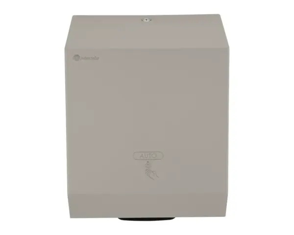 Automatyczny bezdotykowy podajnik ręczników papierowych w rolach MERIDA STELLA STONE GREY LINE AUTOMATIC MAXI, szary kamienny Bezdotykowy podajnik ręczników Merida Maxi z czujnikiem zbliżeniowym w dolnej części