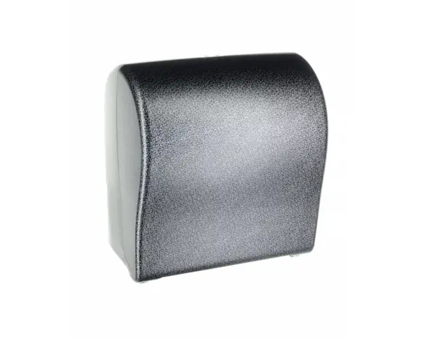 Mechaniczny podajnik ręczników w rolach MERIDA UNIQUE SOLID CUT GLAMOUR BLACK LINE z tworzywa ABS