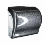 Mechaniczny podajnik ręczników MERIDA UNIQUE LUX CUT czarny z połyskiem