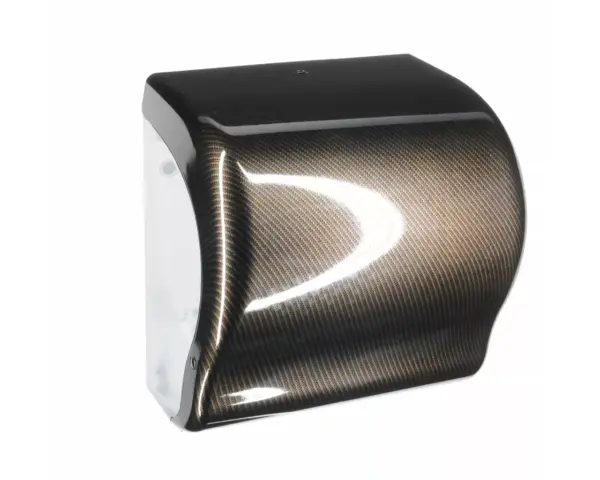 Mechaniczny podajnik ręczników w rolach MERIDA UNIQUE LUX CUT EXCLUSIVE CARBON SPARK LINE Mechaniczny podajnik ręczników w rolach Merida Unique Lux Cut Carbon Spark Line wysoki połysk