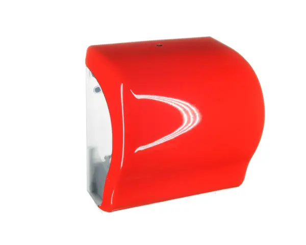 Mechaniczny podajnik ręczników w rolach Merida Unique Lux Cut Red Spark Line ABS