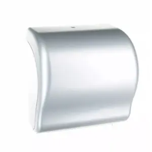 Mechaniczny podajnik ręczników w rolach MERIDA UNIQUE LUX CUT SILVER LINE matowy ABS